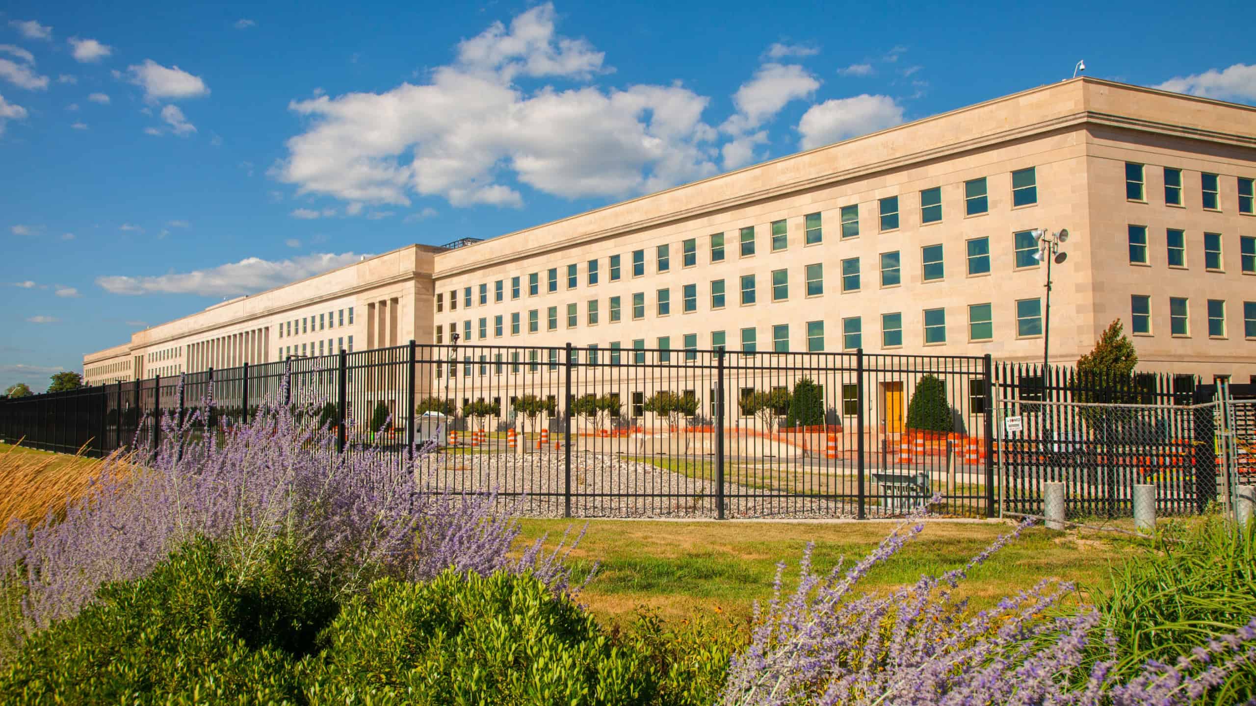 The Pentagon building, headquarters for the United States Department of Defense.