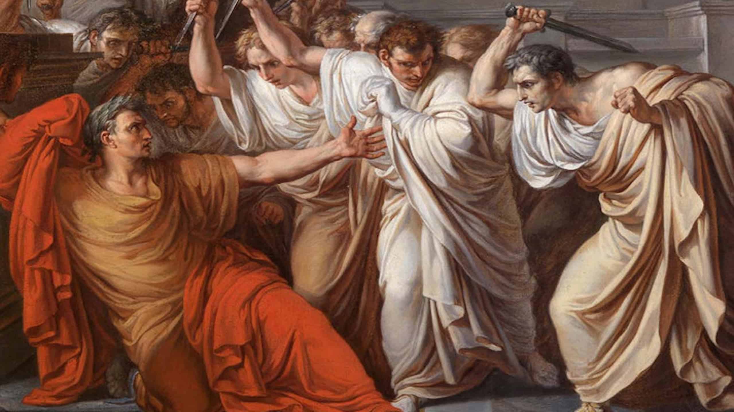 Vincenzo Camuccini, The Death of Julius Caesar