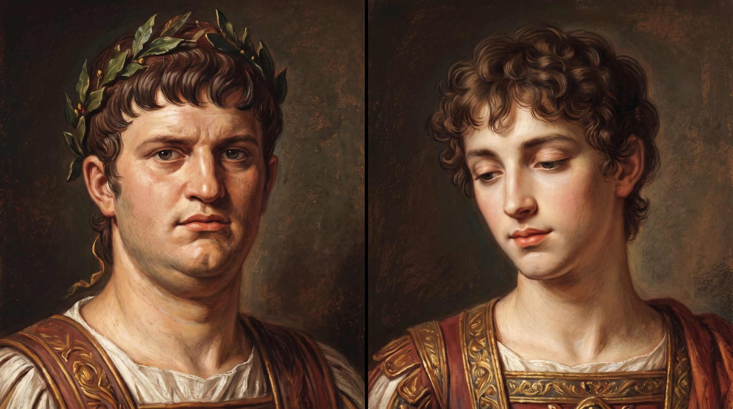 Emperor Nero and Sporus.