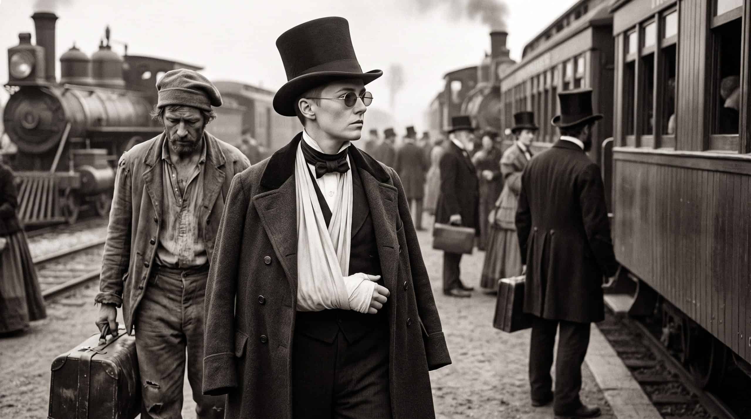 Ellen Craft escaped slavery disguised as a wealthy white man