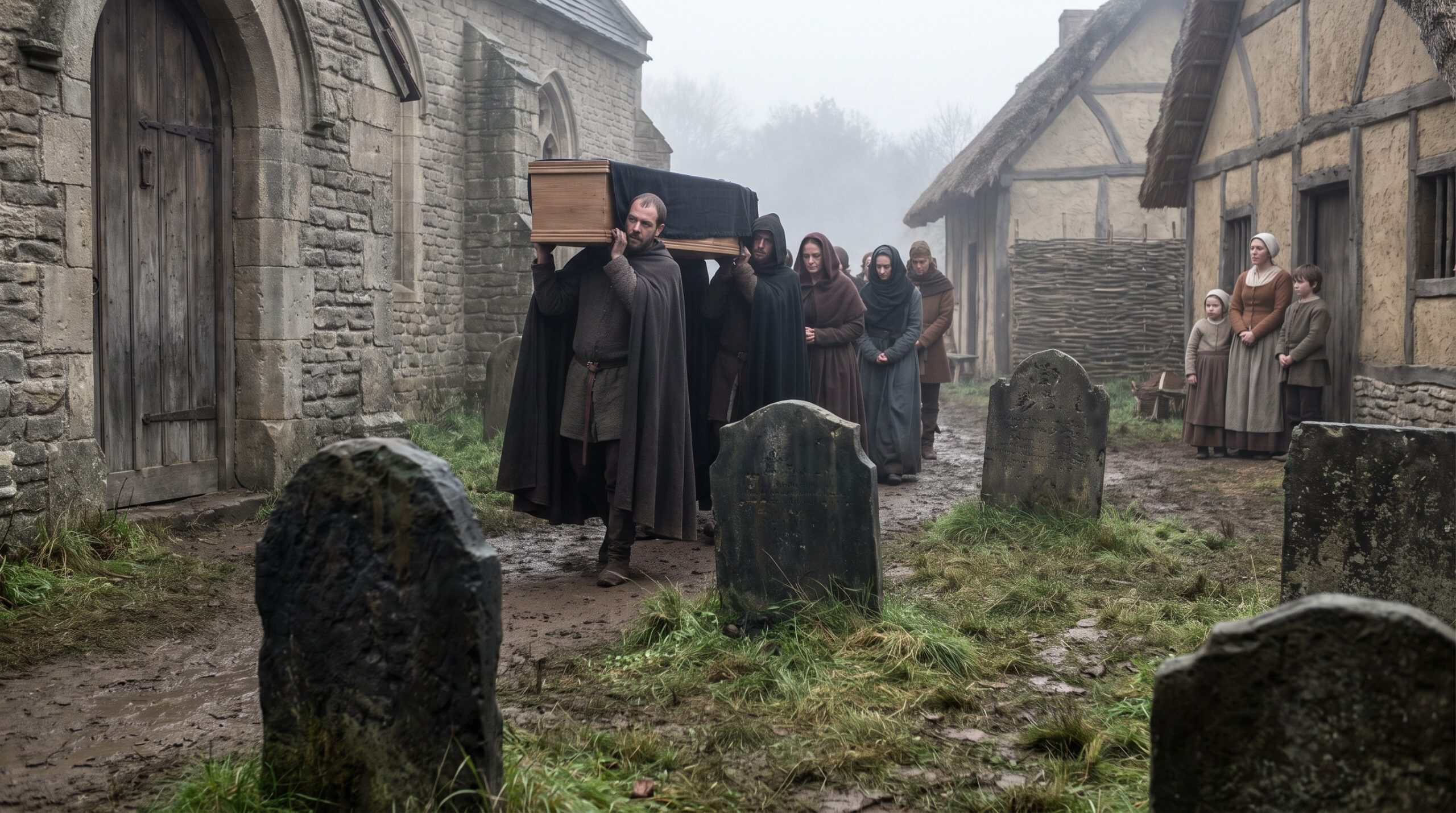 By far the harshest reality was that death was always very close. The churchyard was close, and funerals were almost public. You walked near graves whenever you went to pray, reminding you that death was constantly within reach.
