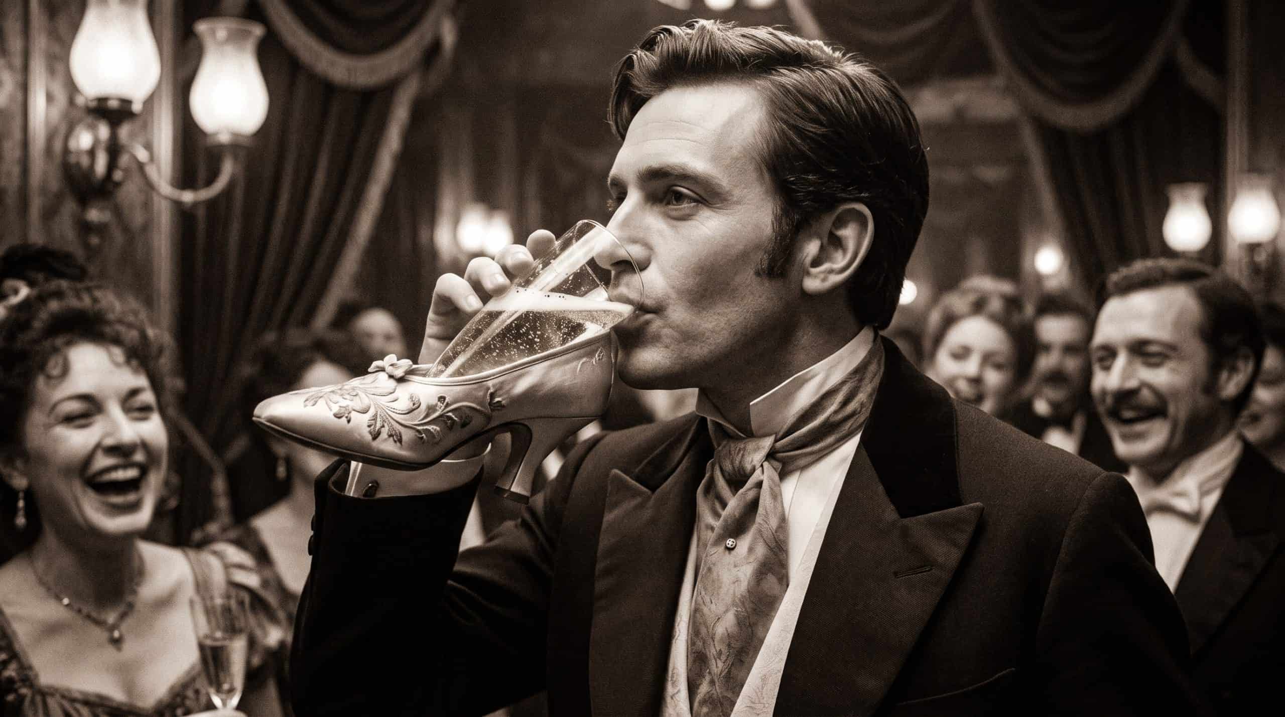 shoe-drinking toast