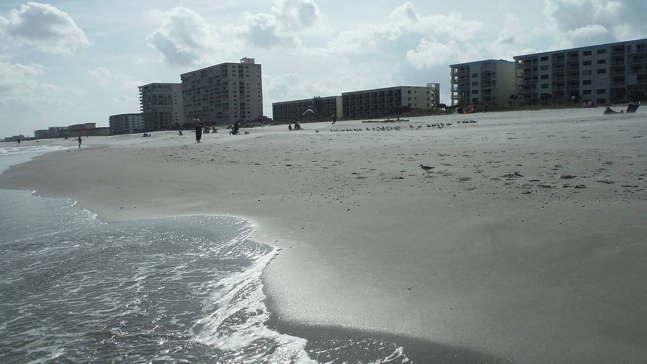 Cocoa Beach, Florida in February 2020.