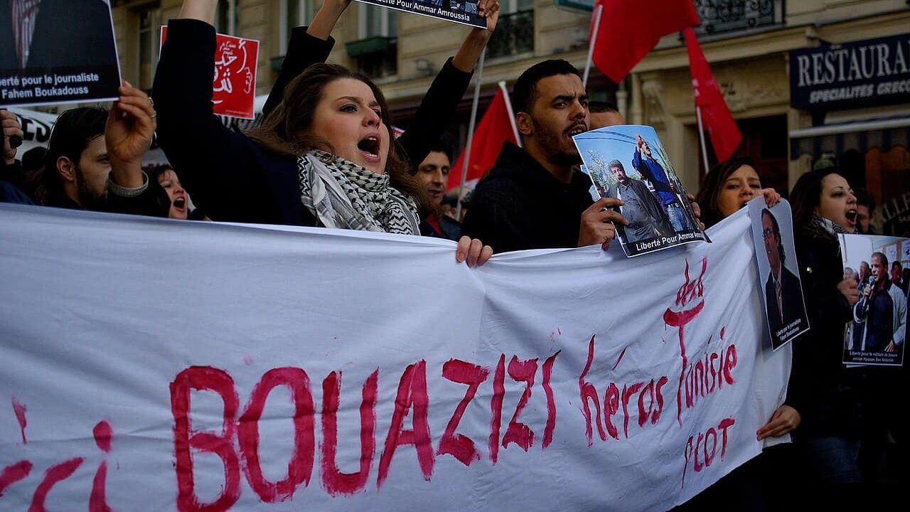 French support Bouazizi