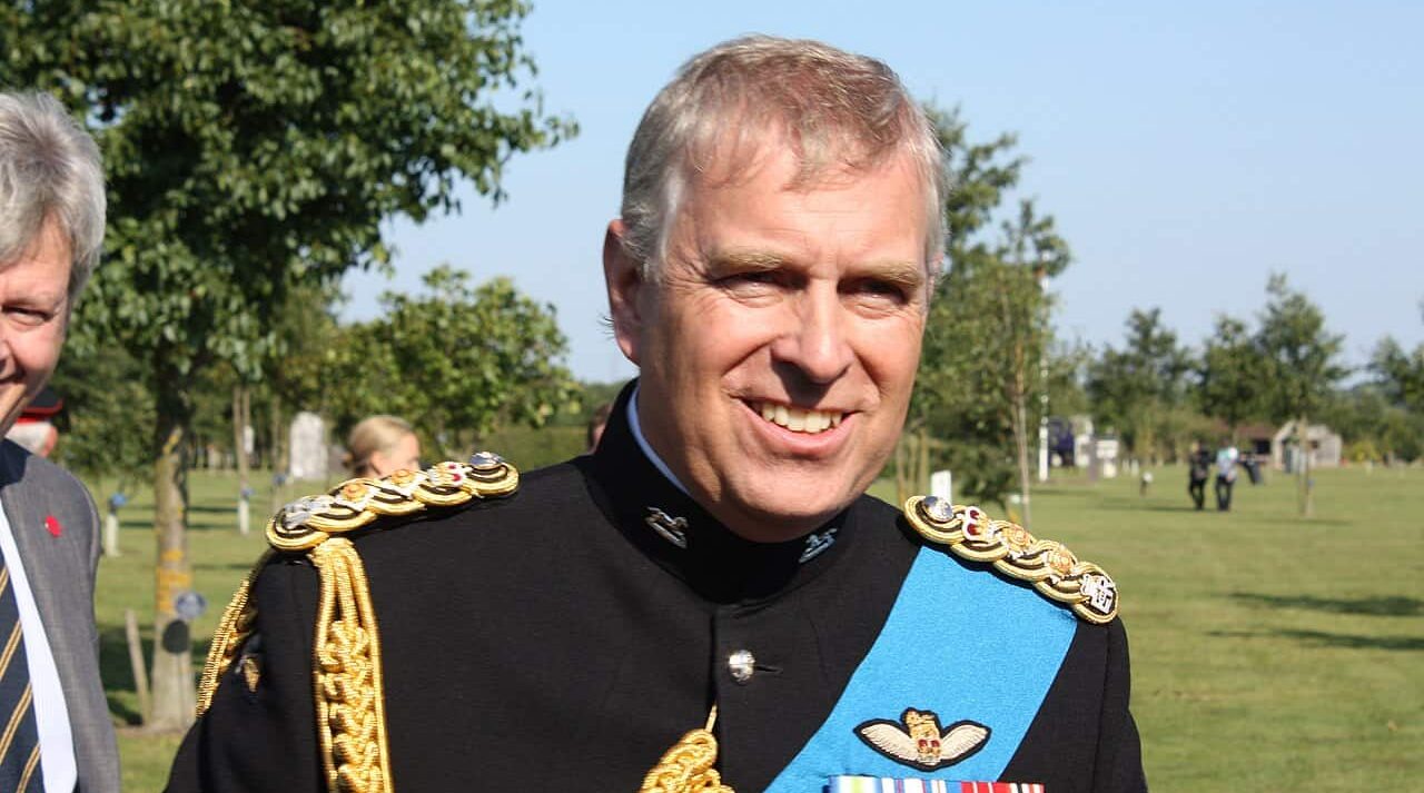 Prince Andrew at the National Memorial Arboretum