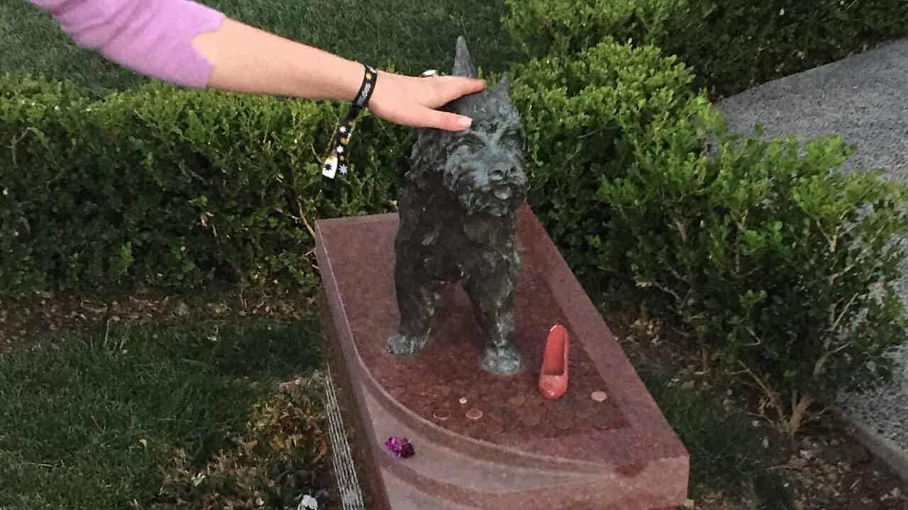 Toto (Terry)'s grave at Hollywood Forever