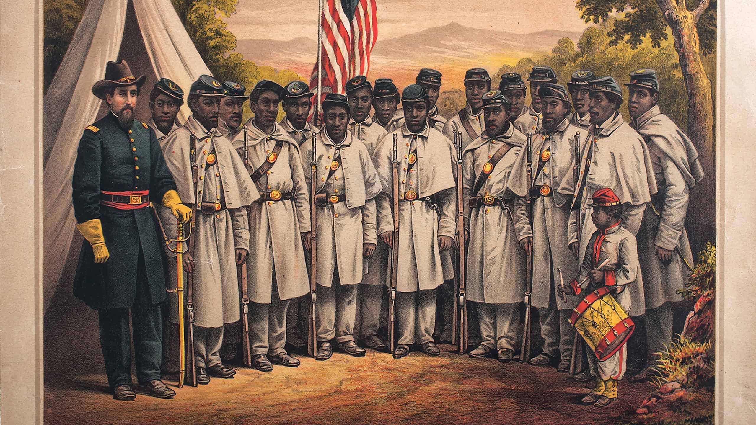 Come and Join Us Brothers, by the Supervisory Committee For Recruiting Colored Regiments