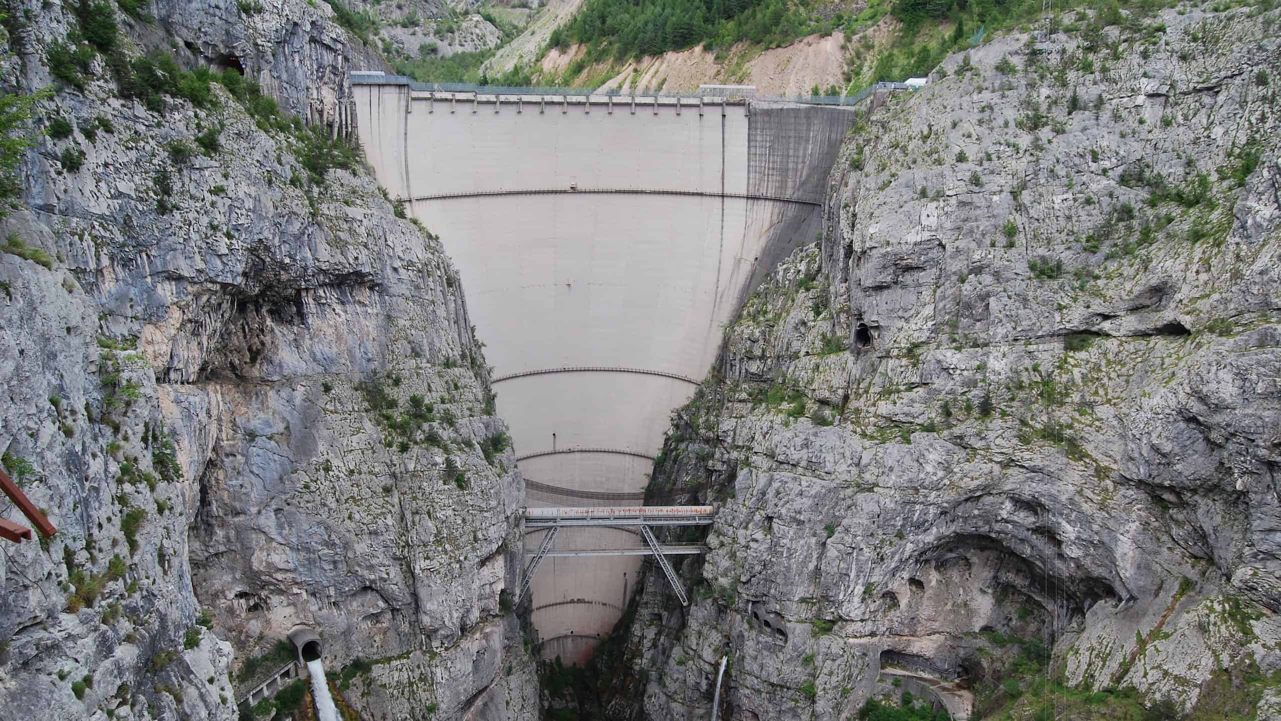The Vajont dam