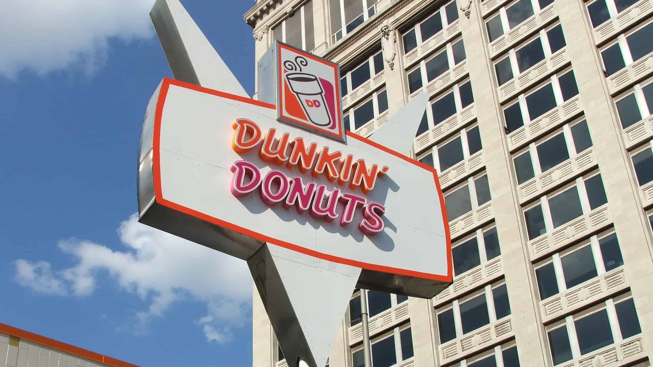 Dunkin' Donuts Sign