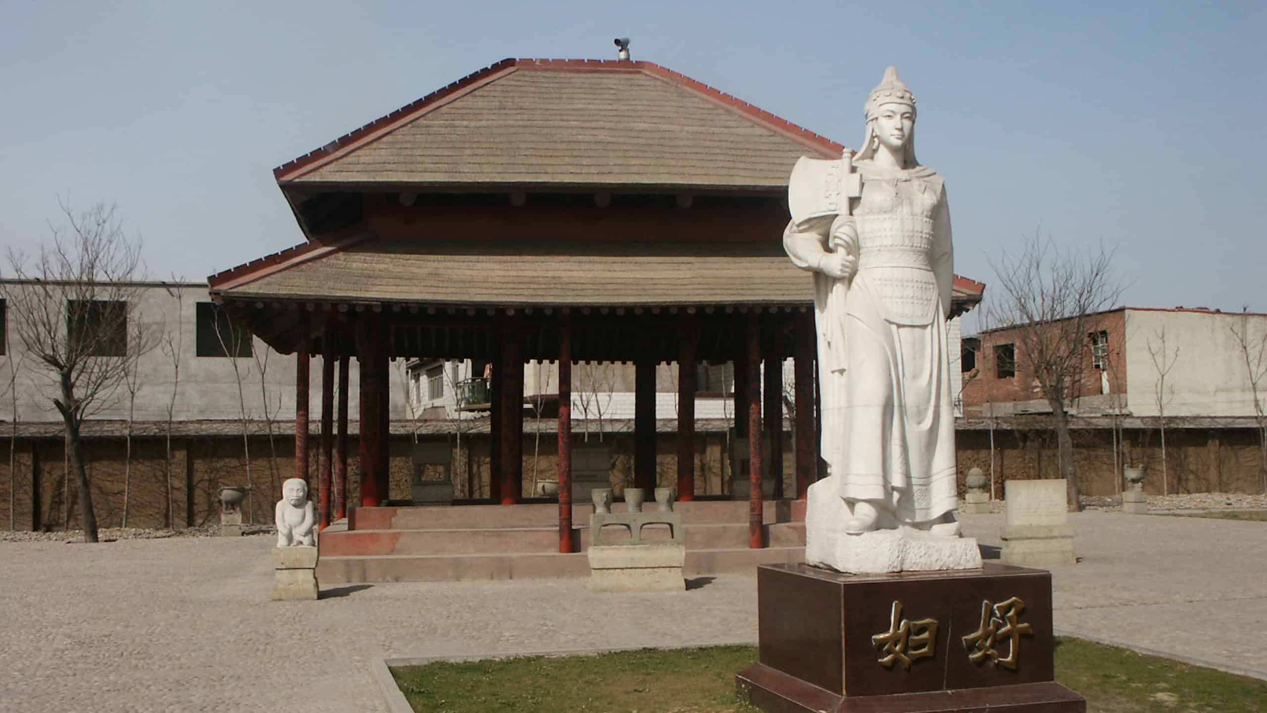 Fu Hao Tomb and Statue, c. 1200 BC, Reign of King Wu Ding, Shang Dynasty