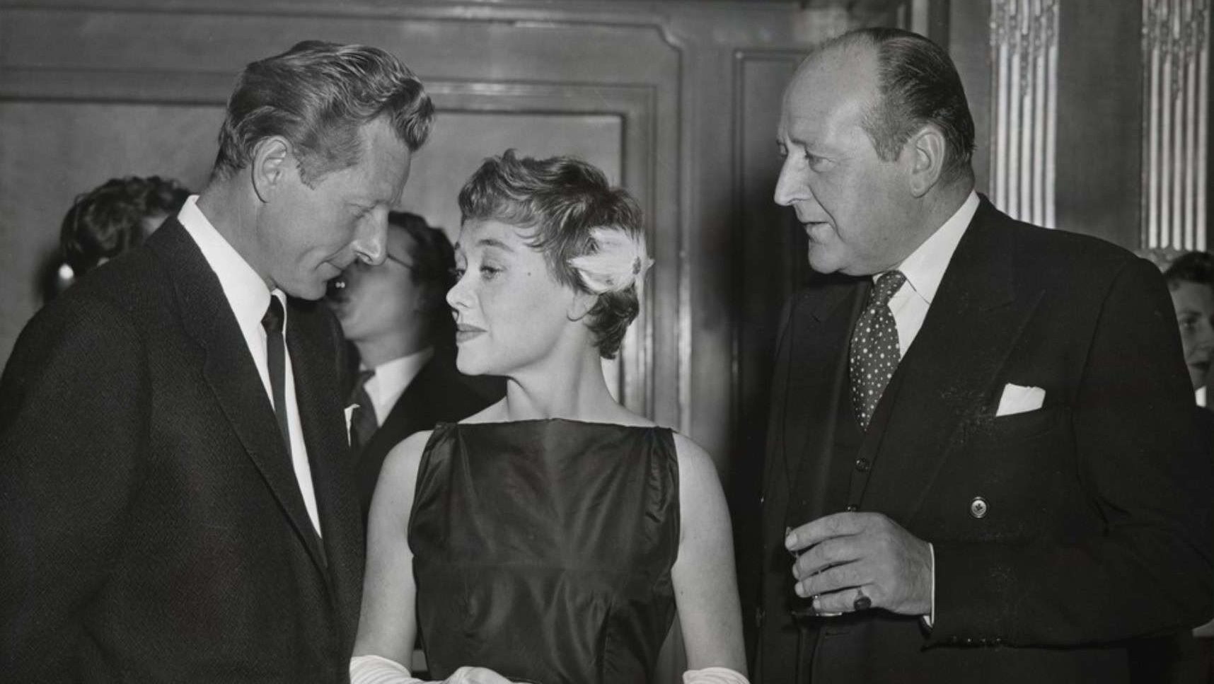 Glynis Johns with Danny Kaye and Cecil Parker