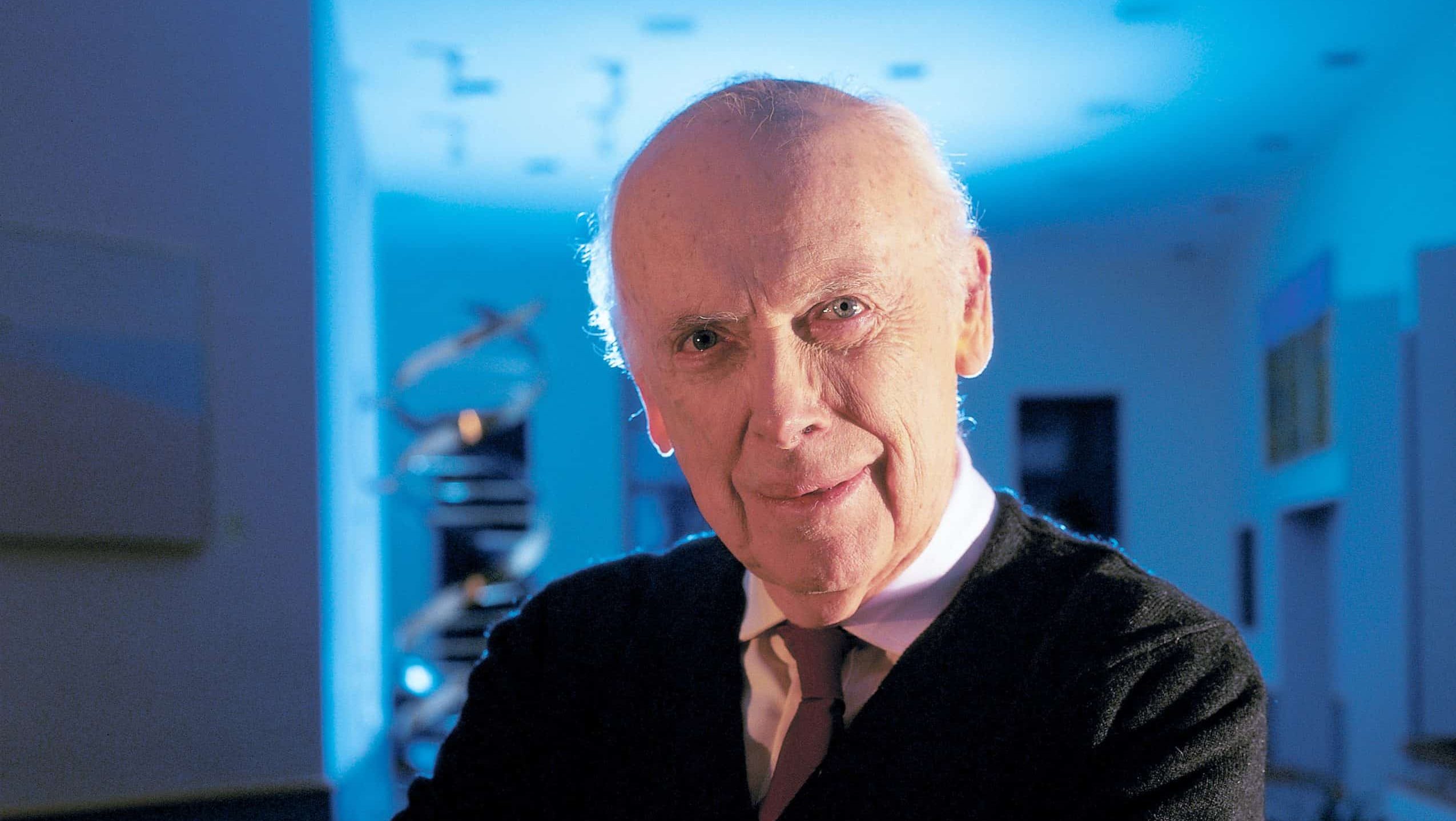Nobel laureate Dr. James D. Watson, Chancellor, Cold Spring Harbor Laboratory.
