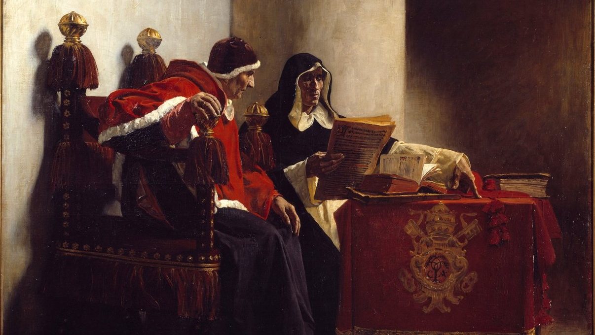Jean-Paul Laurens - Le pape et l'inquisiteur