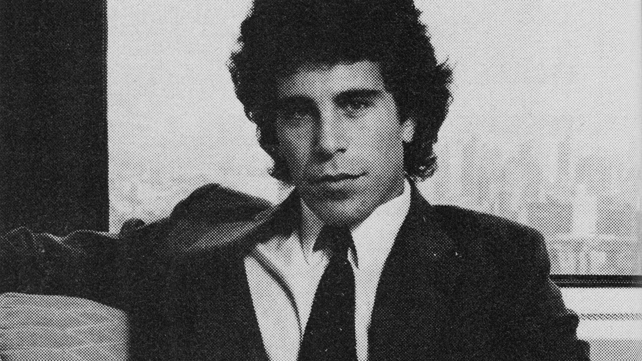 Jeffrey Epstein, 27 - HQ Scan