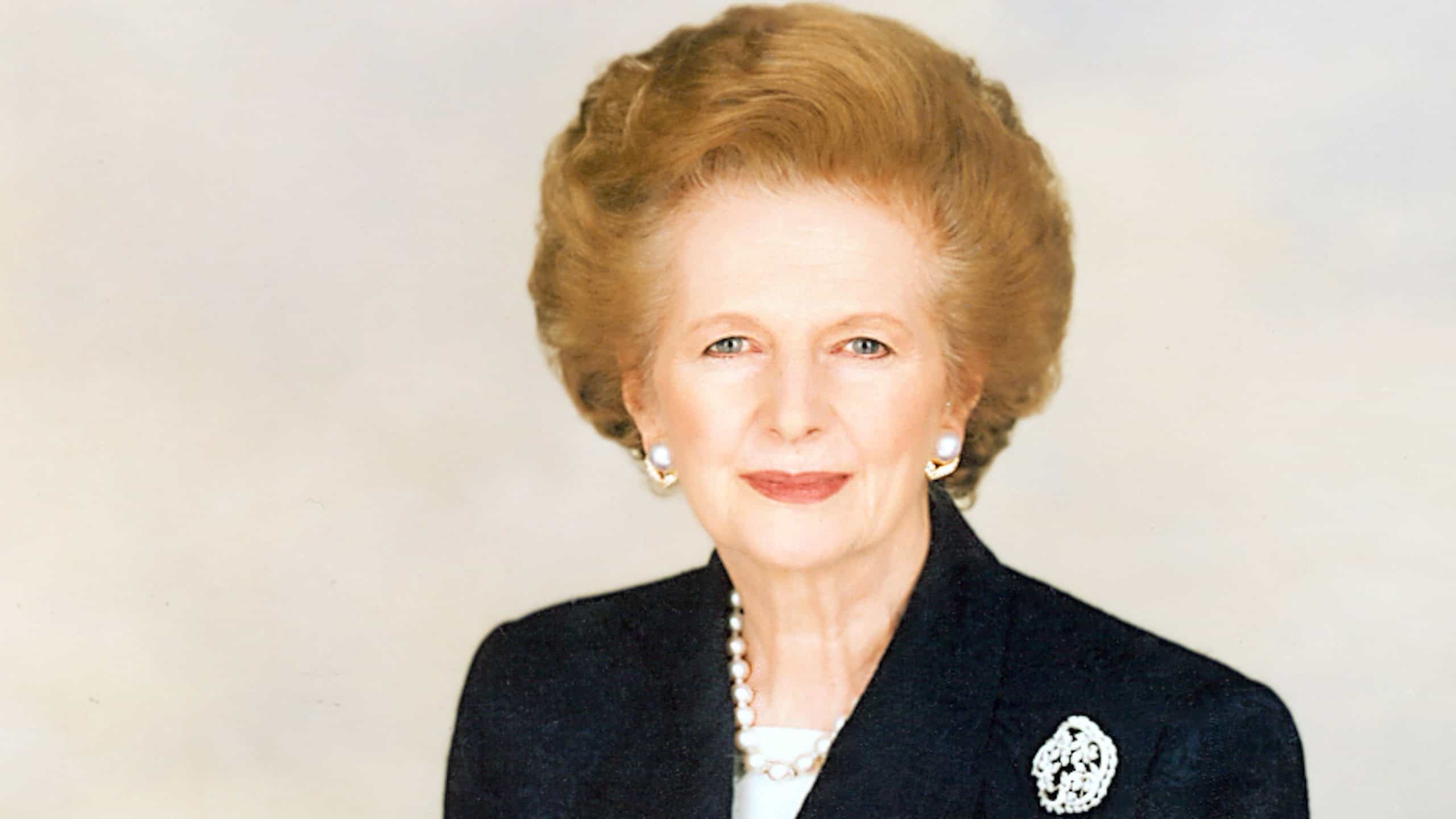 Stock portrait of Margaret Thatcher