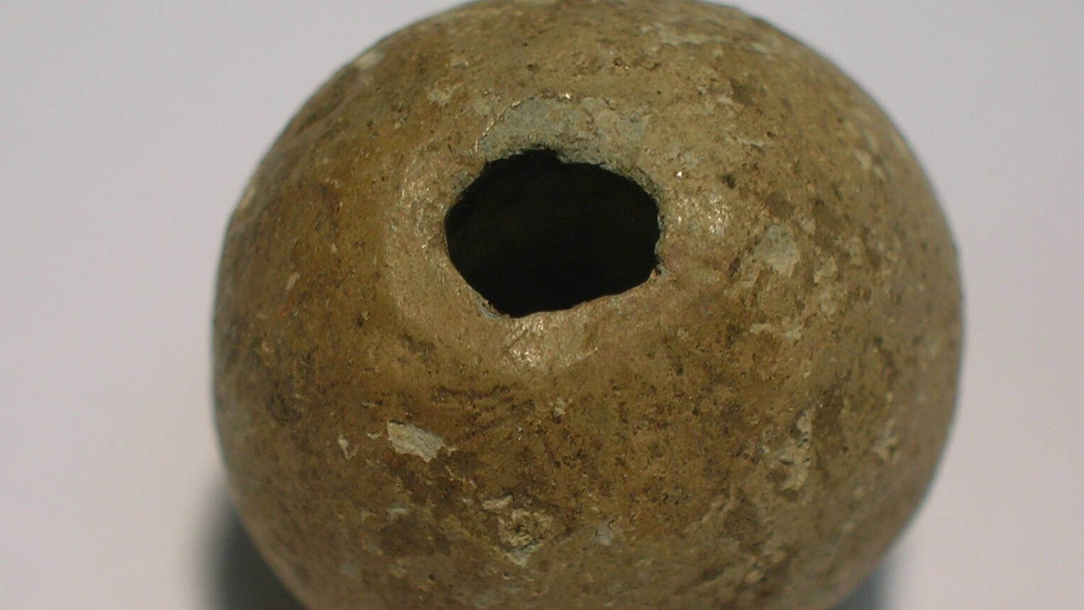 Musket Ball with hole