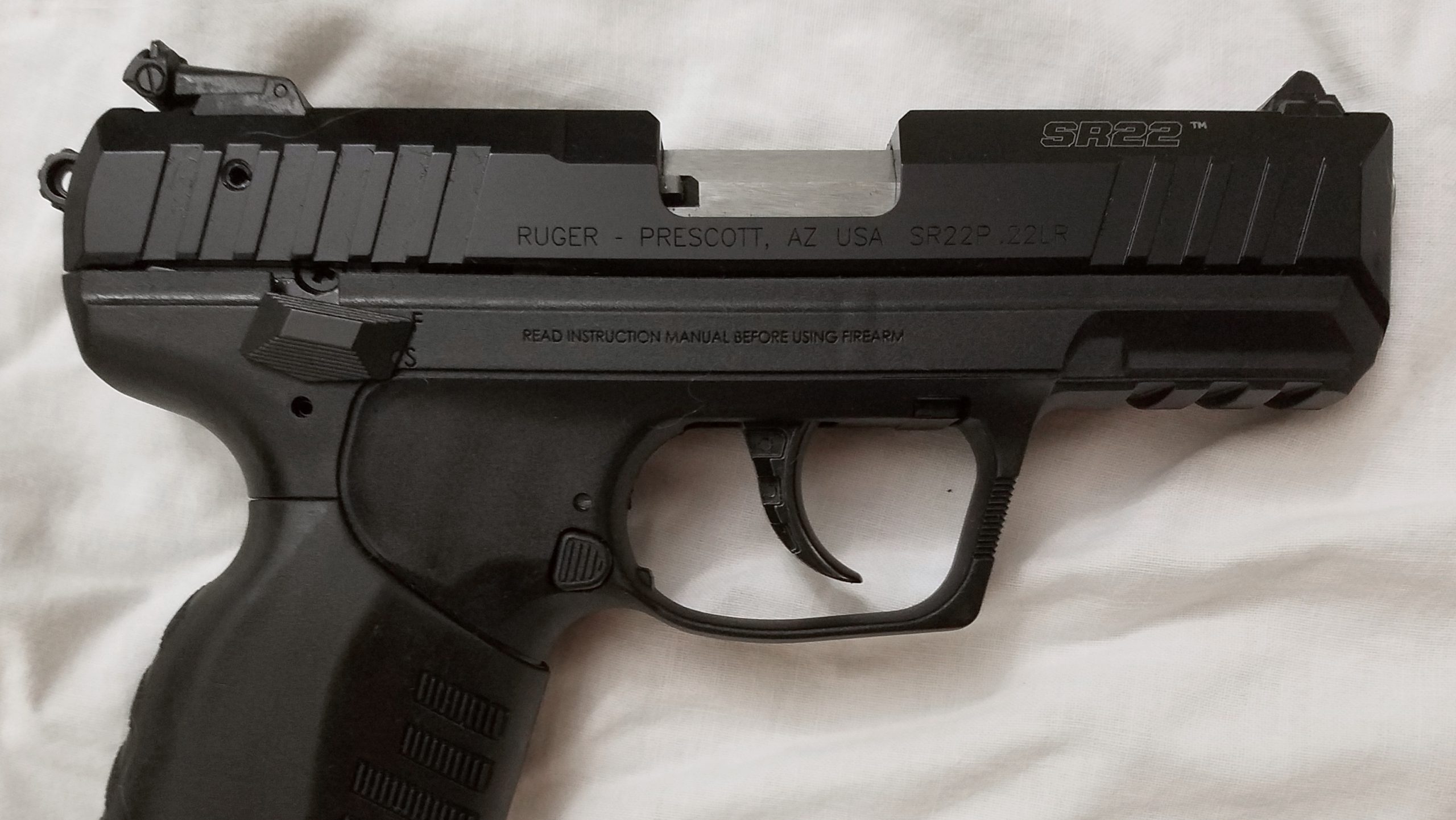 Ruger SR22 pistol, .22 LR
