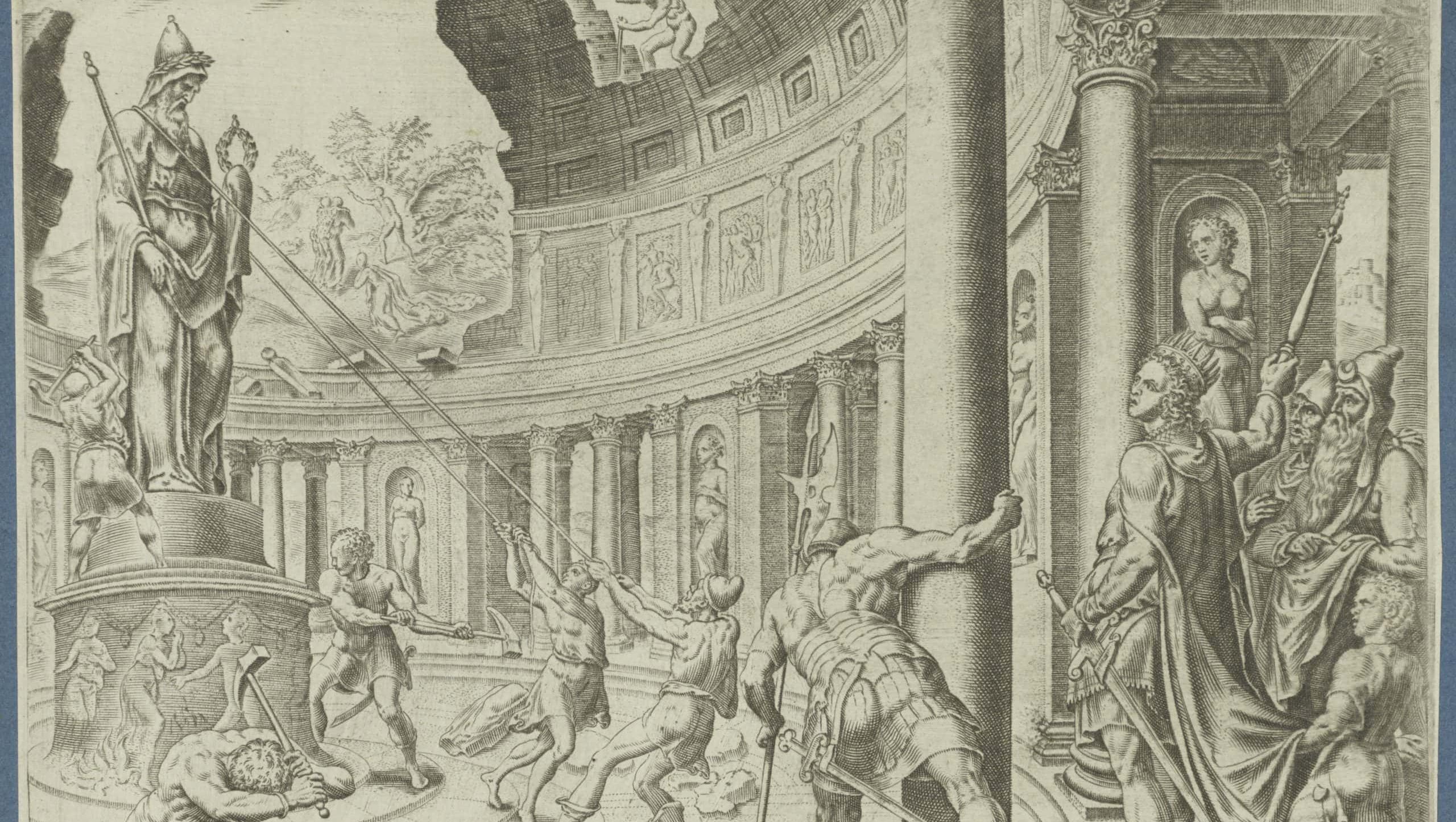 The Destruction of The Temple of Ashtoreth, Chemosh and Milcom
