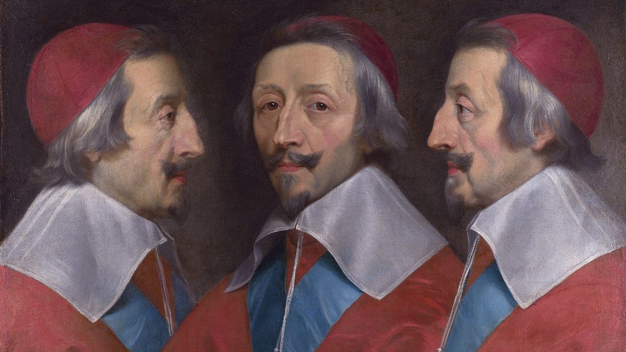 Triple Portrait of Cardinal de Richelieu probably 1642, Philippe de Champaigne