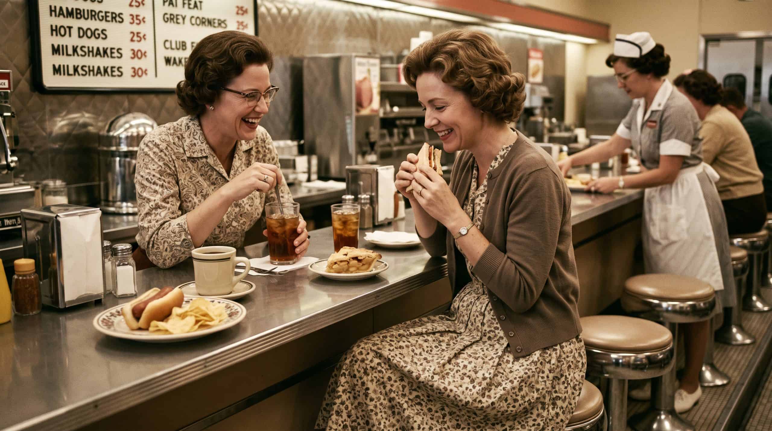 Going to a genuine Woolworth’s lunch counter