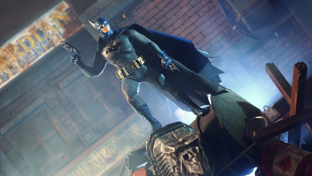 SURABAYA, INDONESIA - Jan 17, 2020: Toys photography of Batman, perfect for toys article.