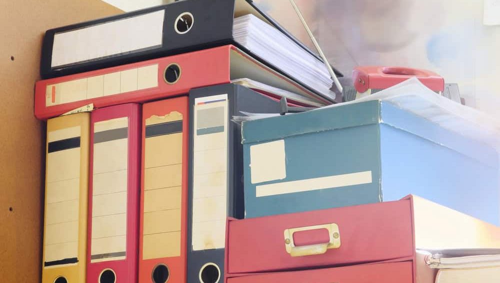 Stack,Of,Grungy,Messy,File,Folders,administrative,Barriers,,Bureaucratic,Obstacles,,Buraucracy,stress,overworked