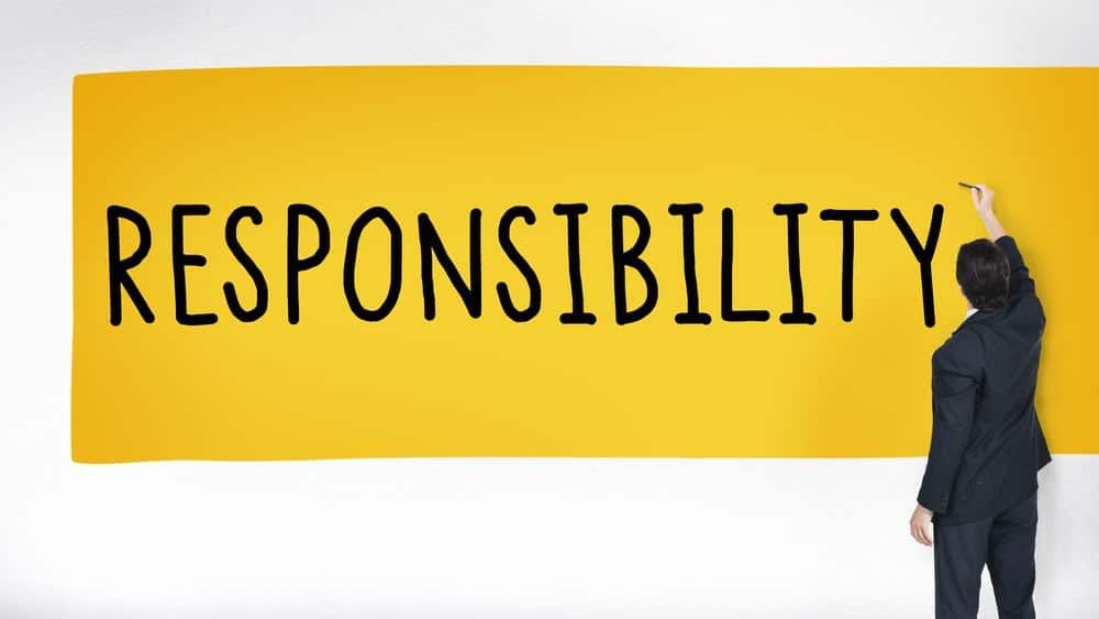 Responsibility Duty Obligation Job Trustworthy Concept