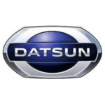 Datsun logo displayed at Auburn Service Center for vehicle branding and service.