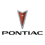Pontiac emblem logo on a white background, representing the brand.