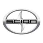 Scion logo displayed at Auburn Service Center, representing vehicle brand.