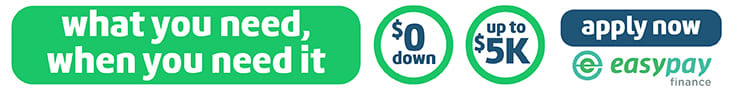 EasyPay financing banner for Authentic Automotive