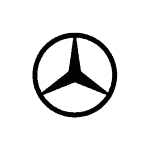 Mercedes-Benz vehicle undergoing maintenance and repair.