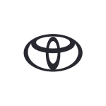 Toyota logo at Autosauce Performance auto repair shop.