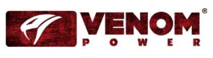 High-performance Venom Power tire for enhanced vehicle handling and durability.