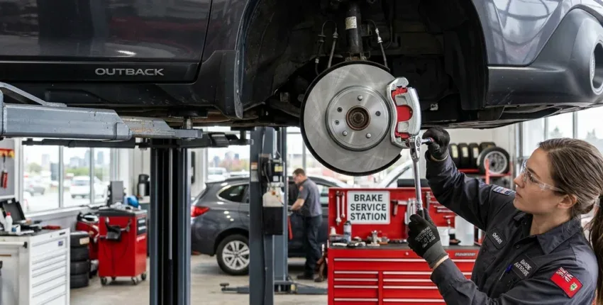 Auto Tech Solutions vehicle brake repair and maintenance services.