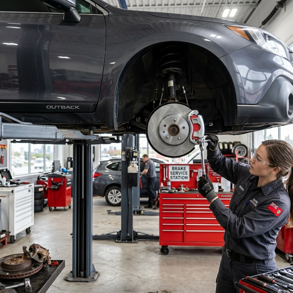 Auto Tech Solutions vehicle brake repair and maintenance services.