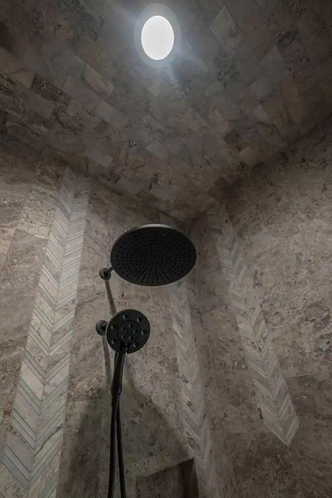 Bathroom remodel by Baker Flooring & Design