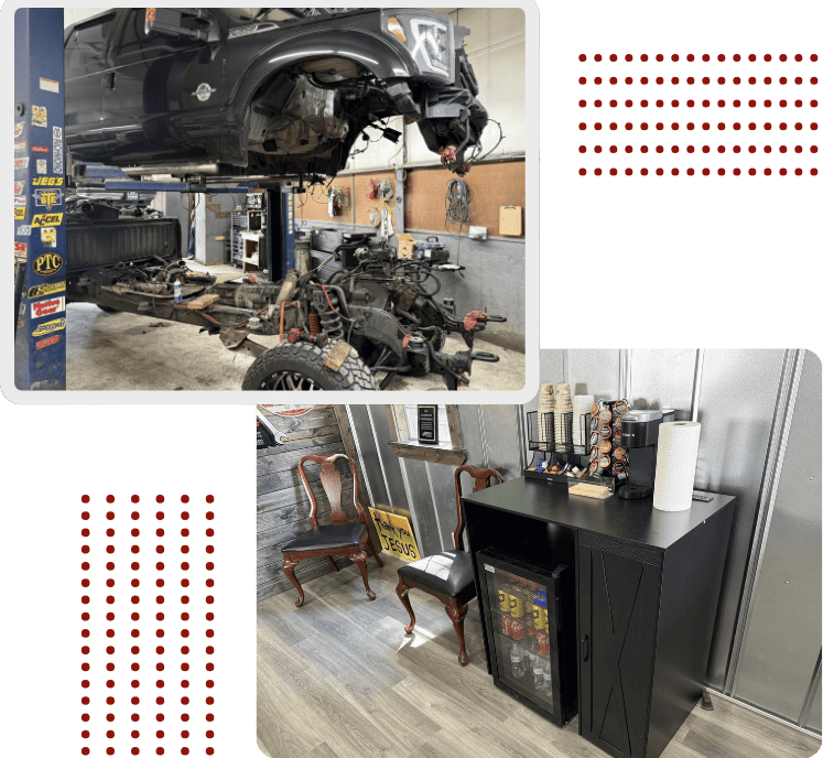 Auto repair shop specializing in vehicle diagnostics and repairs.