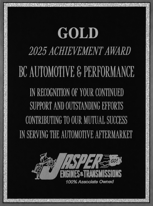 BC Automotive receives 2025 Gold Achievement Award for excellence.
