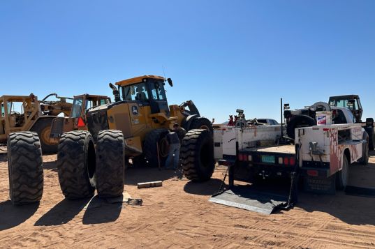 Off The Road (OTR) tires for construction and industrial vehicles.