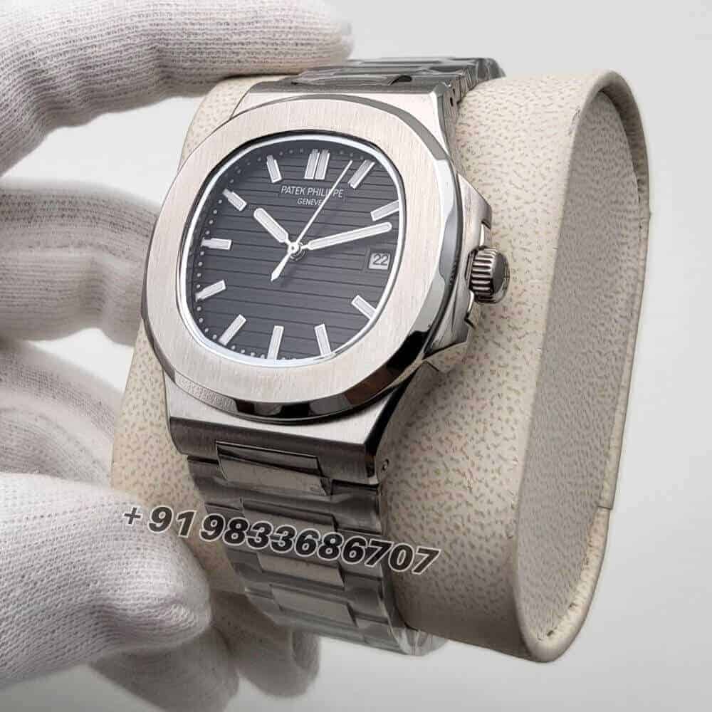 Patek Philippe Nautilus Black Super High Quality Swiss Automatic Watch
