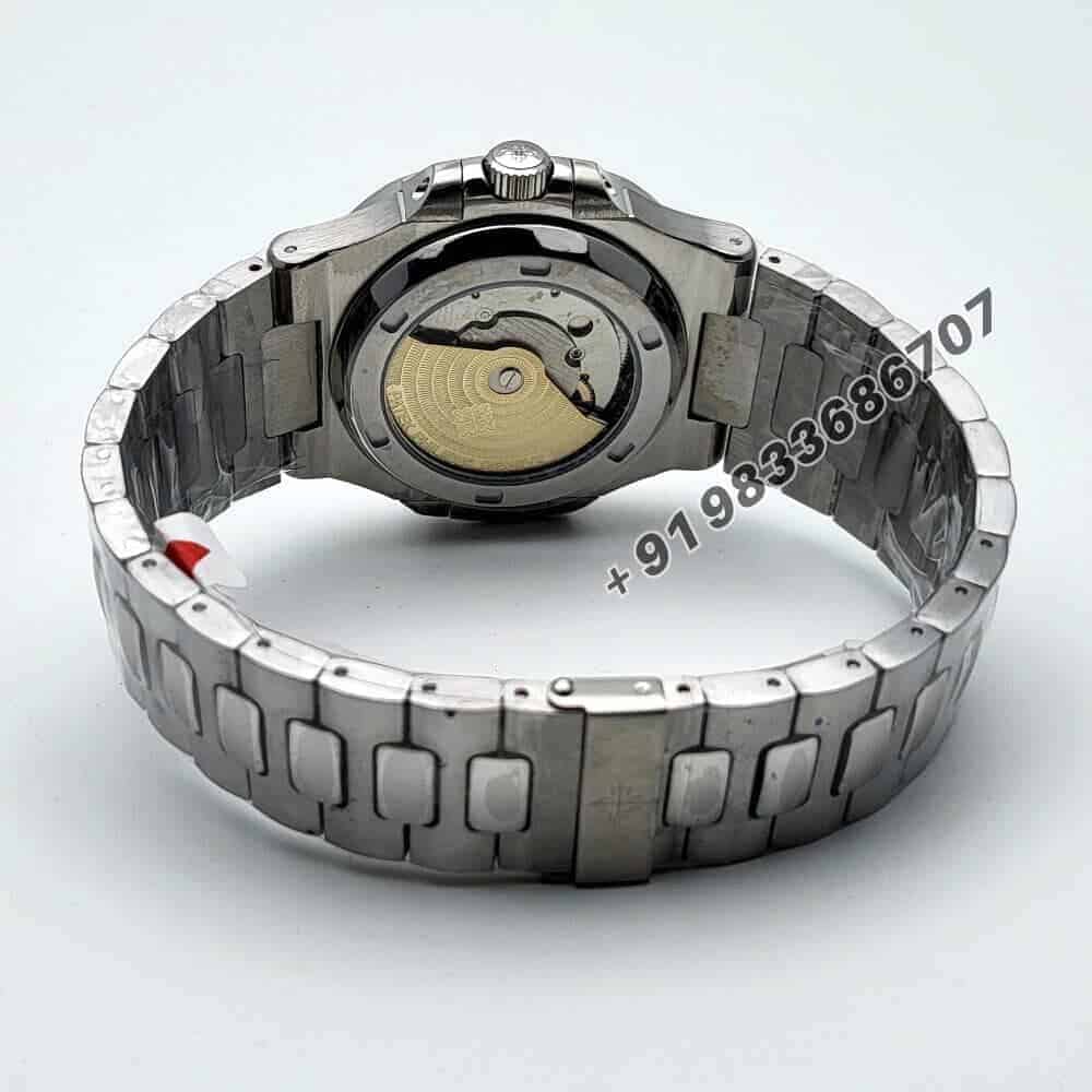 Patek Philippe Nautilus Steel Blue Dial Super High Quality Swiss Automatic Watch (1)