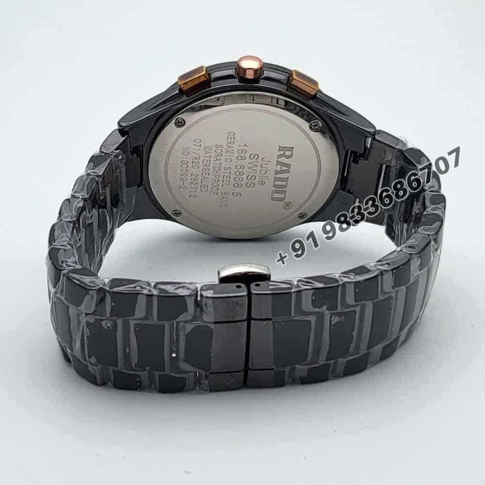 Rado Hyperchrome Chronograph Rose Gold High Quality Watch