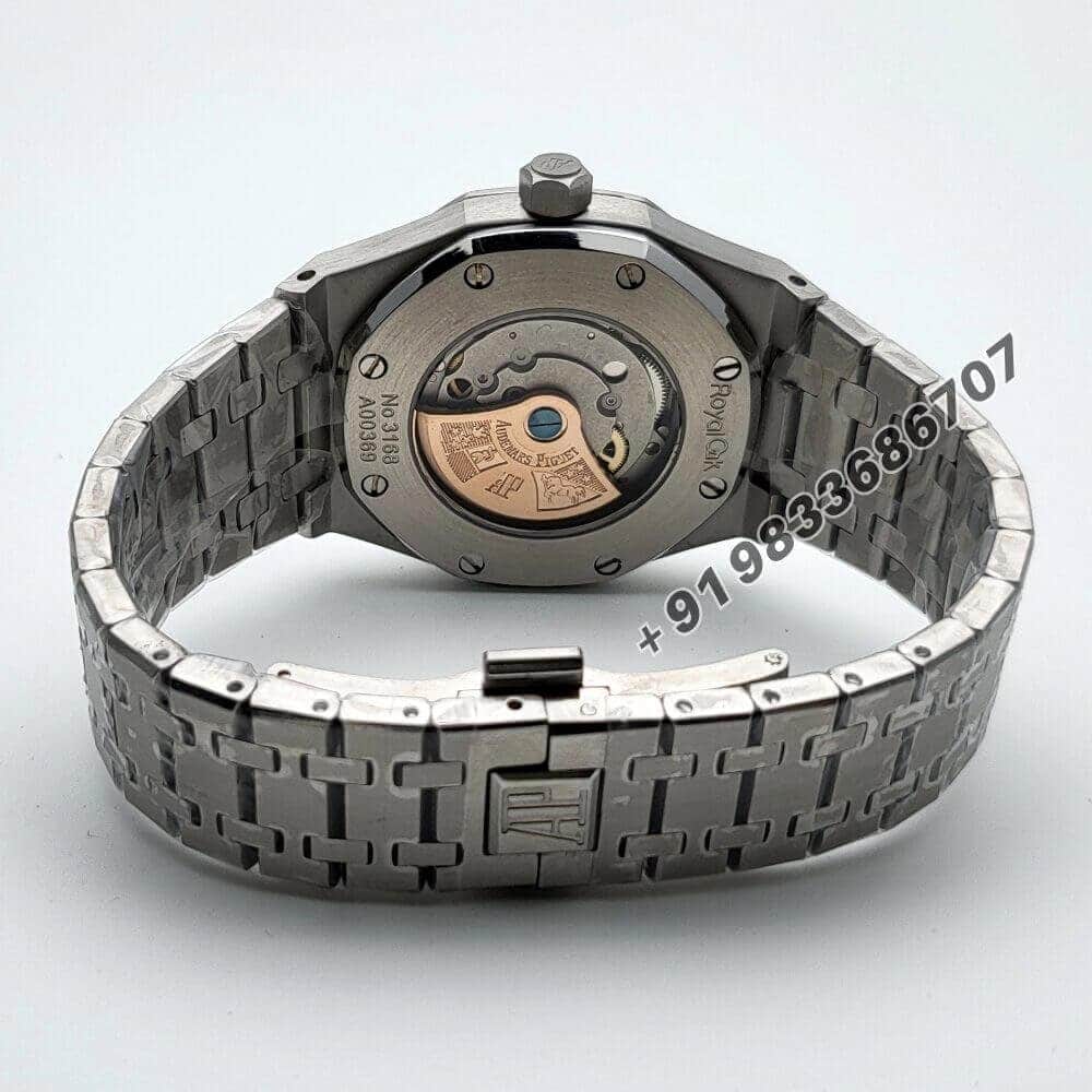 Audemars Piguet Royal Oak Silver Blue Dial Super High Quality Swiss Automatic Watch (1)