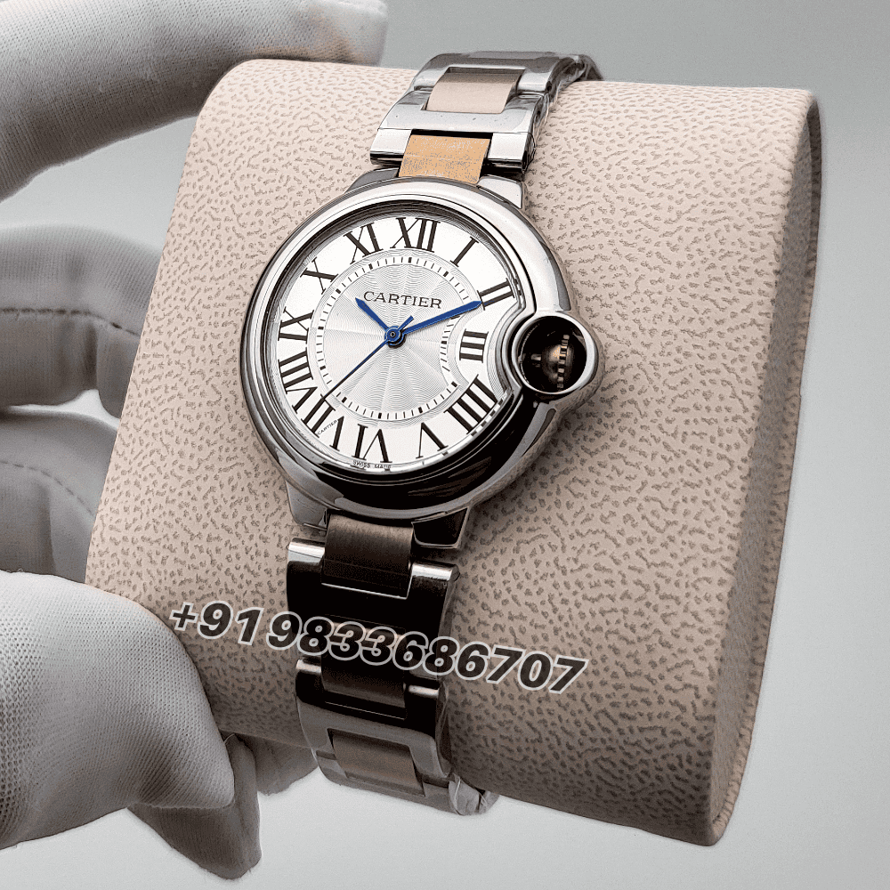 Cartier Ballon Bleu De Dual Tone High Quality Women's Watch - Image 2