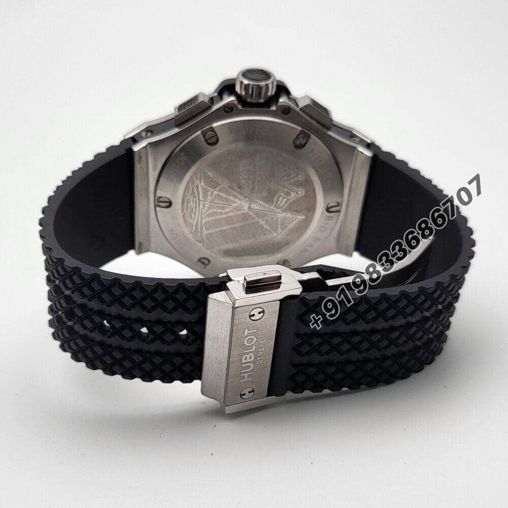 Hublot Big Bang Silver Ceramic Bezel High Quality Watch (1)