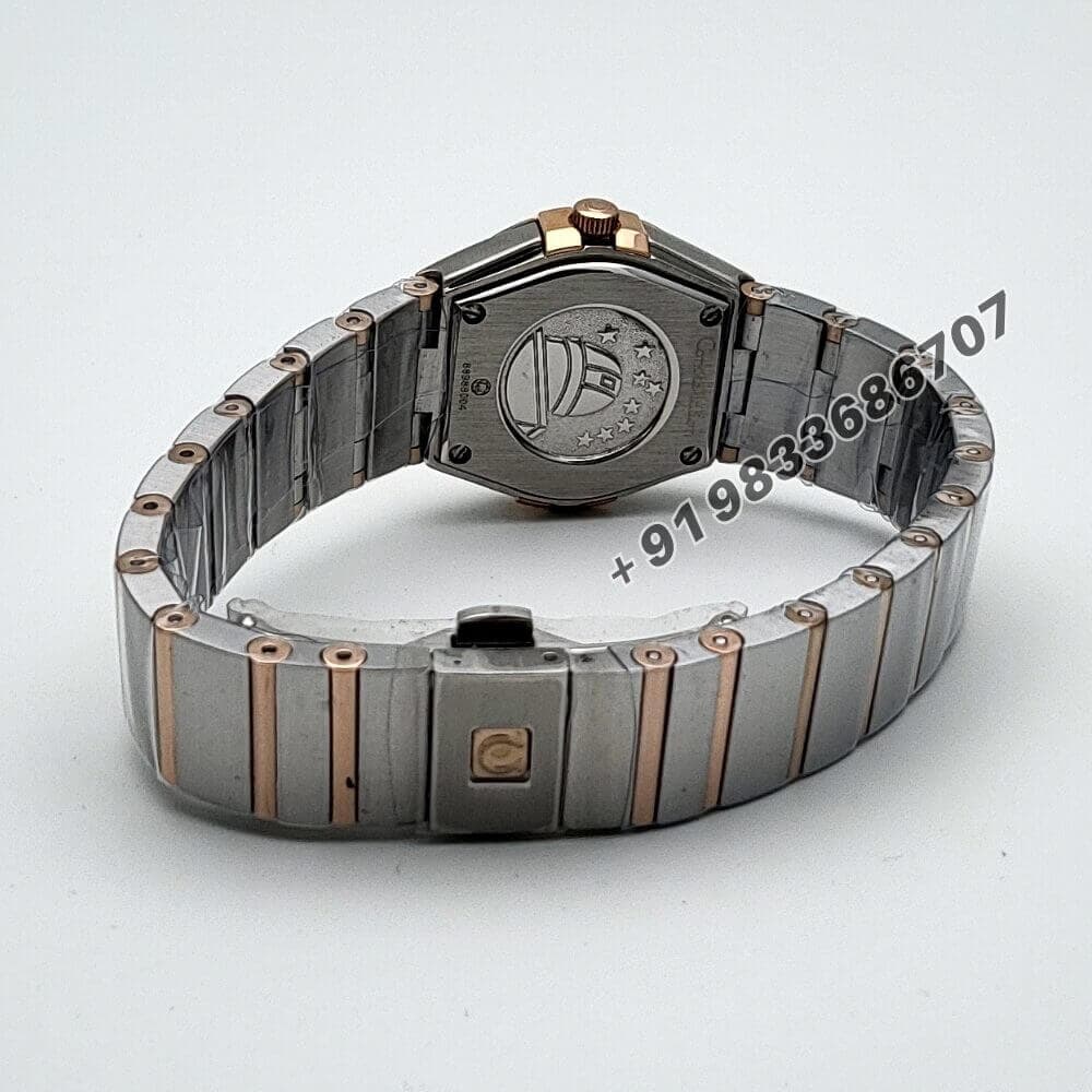 Omega Constellation Rose Gold Diamond Marker High Quality Watch (1)