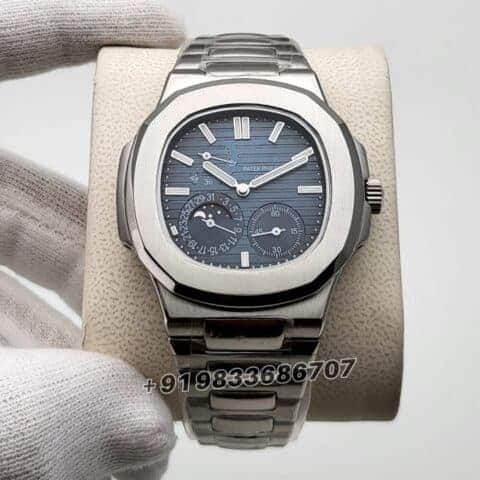 nautilus patek philippe replica Power Reserve Moon Phase