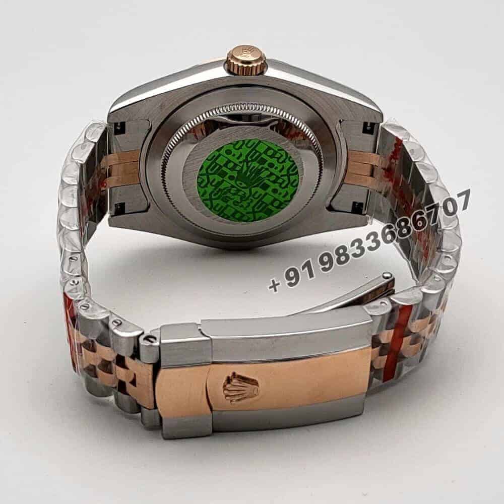 Rolex Date-Just Diamond Marker Dual Tone White Dial Super High Quality Swiss Automatic Watch (1)