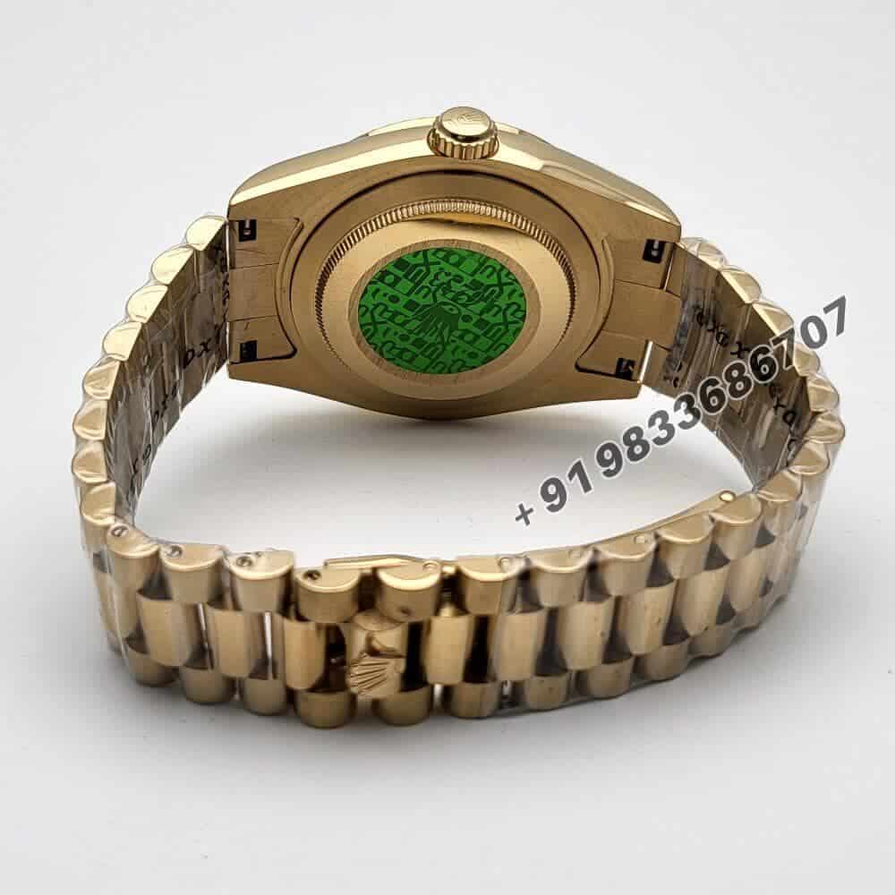 Rolex Day-Date Gold Black Dial Super High Quality Swiss Automatic Watch (1)